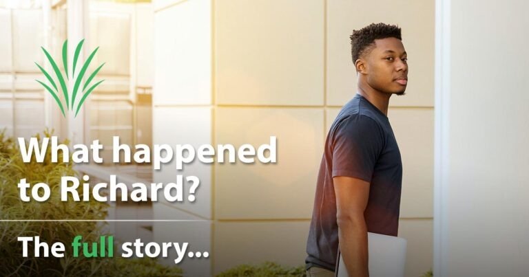 A black man walking, A young black african with a laptop