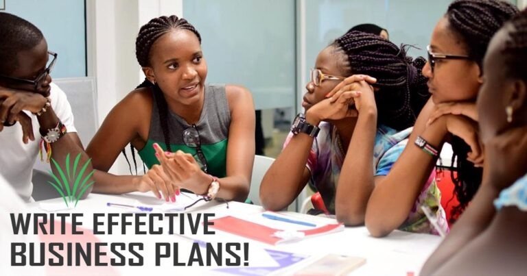 How to write a short and precise business plan